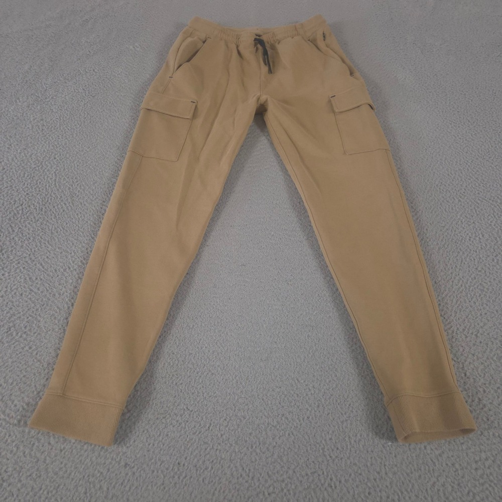 Old Navy Sweatpants Mens Small Dynamic Fleece Jogger Cargo Pockets Tapered Leg